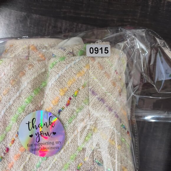 Trina Turk Womens 4 White Multicolored Flowy Tiered Boho Skirt Distressed Spring - Picture 10 of 10